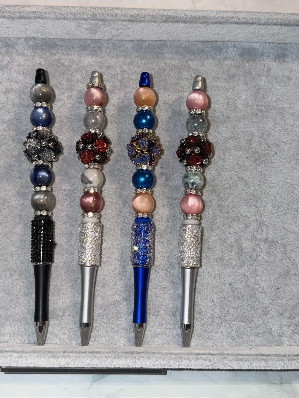 P1380 handcrafted Beaded Decorative Ballpoint Pen - You choose